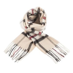 Burberry beige cashmere scarf